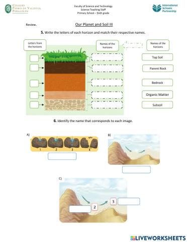 Review 3 Our Planet - Soil Erosion