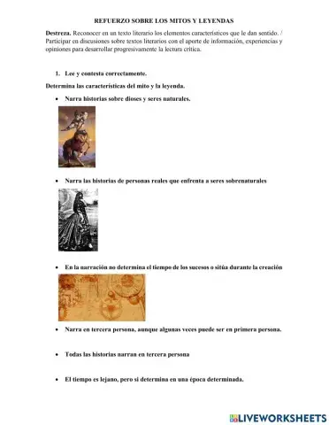 Mitología y leyenda