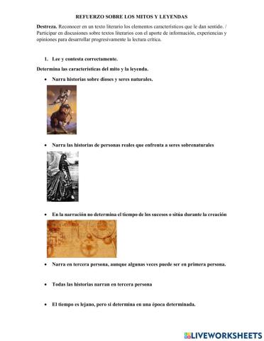 Mitología y leyenda