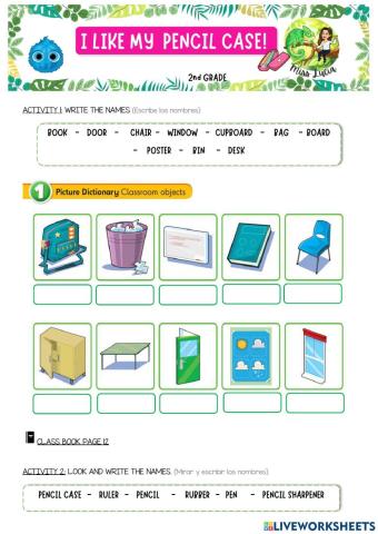 I like my pencil case