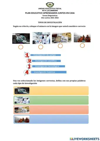 Tipos de investigación