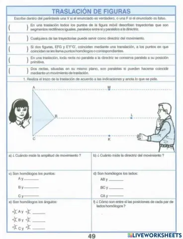 Traslacion y rotacion de figuras