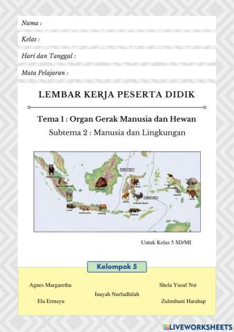 E-LKPD Ilmu Pengetahuan Sosial Kelas 5 SD