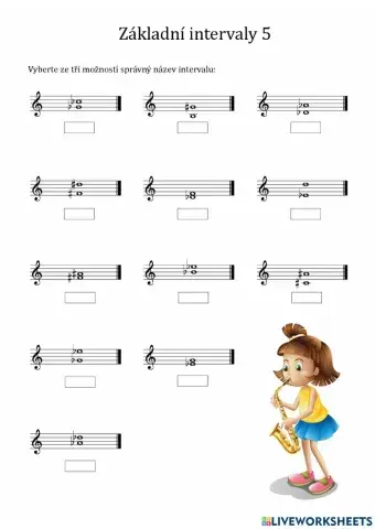 Základní intervaly 5