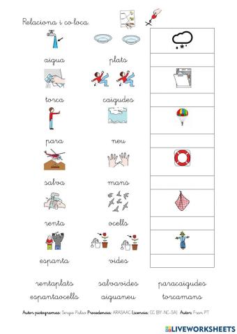 Formar paraules compostes. 2