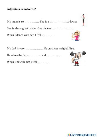 Adjectives and Adverbs