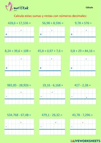 CAS-5064-Cálculo con decimales-(6+6-)