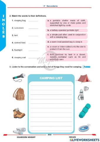 Unidad 3 - Inglés 3°