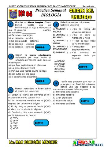 Spb-origen del universo