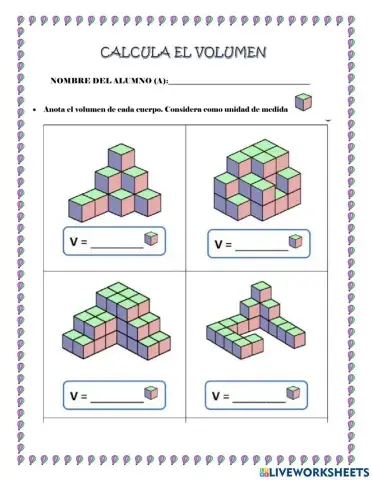 Volumen unidad cúbica