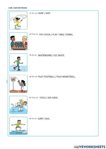 Bi3 vocabulary and song 2