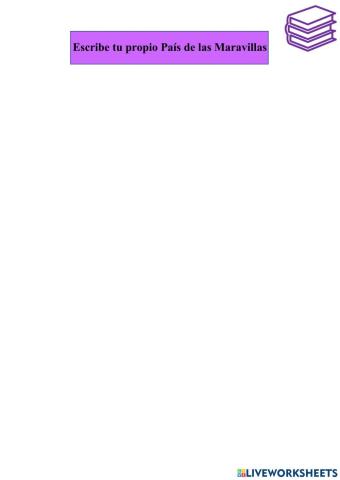 Redacción - País de las Maravillas