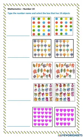 Mathematics - Number 19 (Word Name)