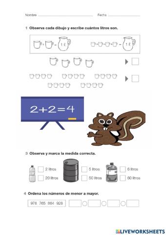 Multiplicación y división
