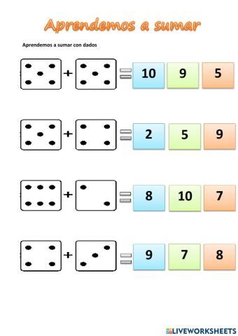 Aprendiendo a sumar