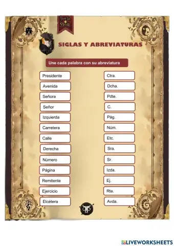 LENGUA -T10- ABREVIATURAS Y SIGLAS