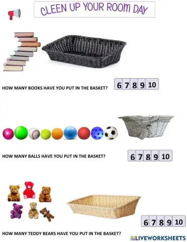 Clean up your room day