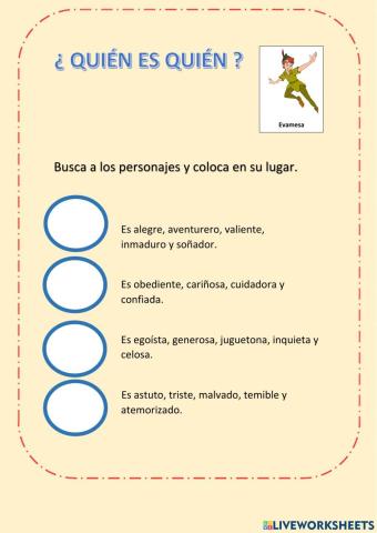 ¿Quién es quién?