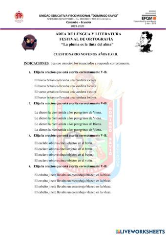 9-Festival Ortografía XD