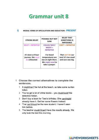 Modal verbs + 3rd conditional