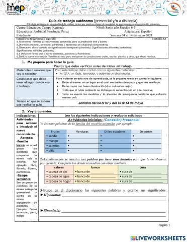 GTA 1 Español gramática