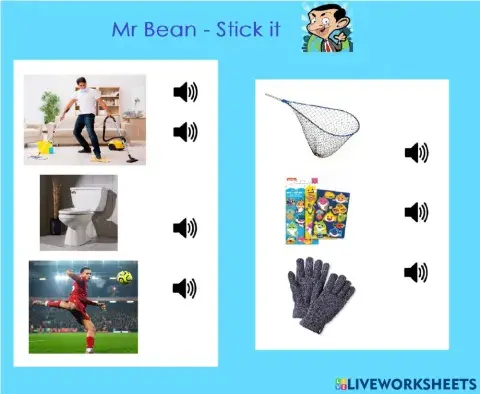 Mr Bean - Stick it
