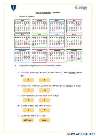 Calendario