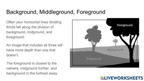 Landscape photography