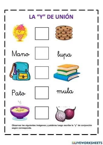 La -y- de conjunción