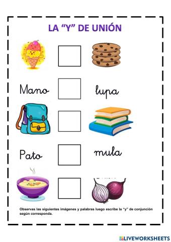 La -y- de conjunción