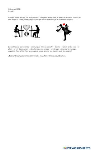 Révision Passé composé, imparfait et plus-que-parfait