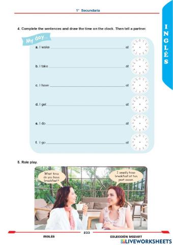 Unidad 3 - Inglés 1°