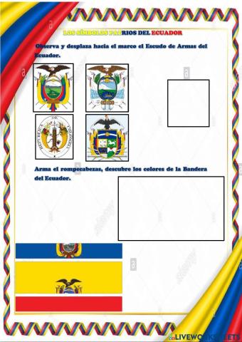 Descubramos los símbolos patrios del Ecuador