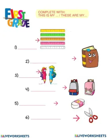 This is my- these are my