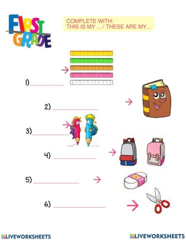 This is my- these are my