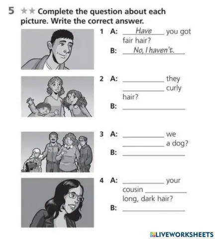 Have got- has got- Eyes Open 1