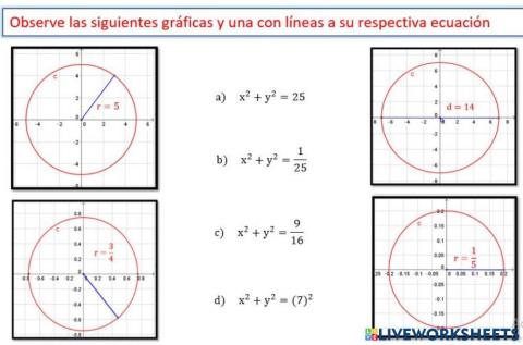 ECUACION DE LA CIRCUNFERENCIA
