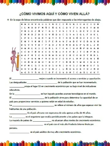 ¿Cómo vivimos aquí y cómo viven allá?