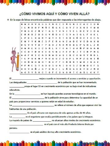 ¿Cómo vivimos aquí y cómo viven allá?