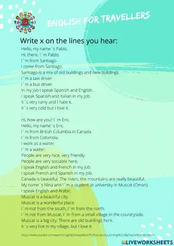 People ll over the world