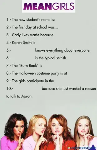 Simple Present with movies