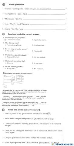 5G - Make-up Intro, Unit 1