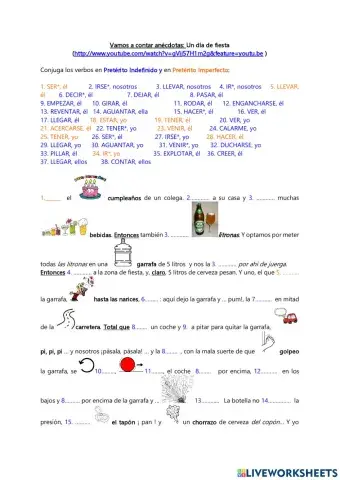 Contar una anécdota