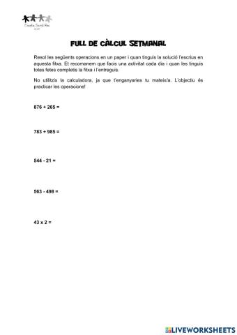 Full de càlcul 27-PI