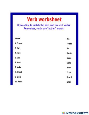Verbs