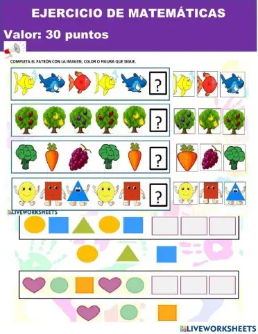 Figuras, secuencias y patrones