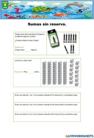 Sumas sin reserva