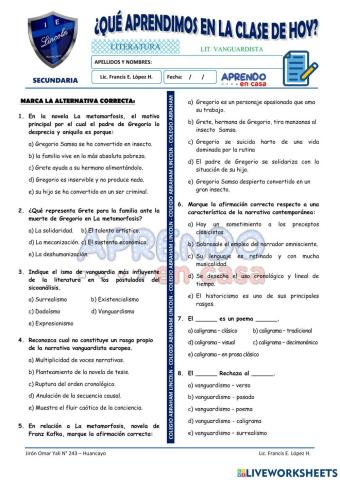 Pract. del Vanguardismo