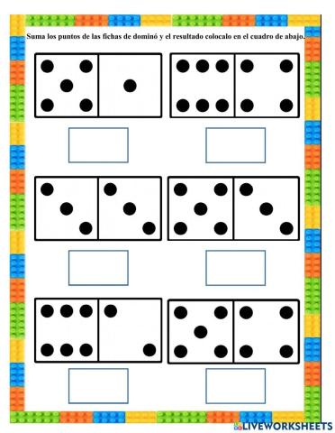 Adiciones de un digito