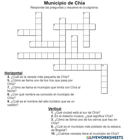 Municipio de Chía, Cundinamarca